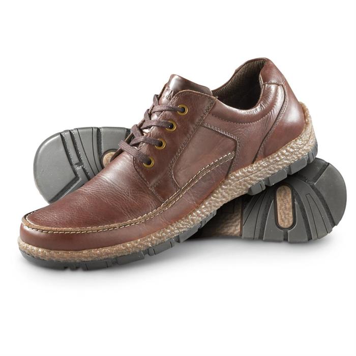 Oxfords leather mens breathable casual dress shoes