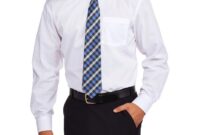 Men's dress shirt with tie