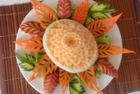 How to make fruit carving decoration