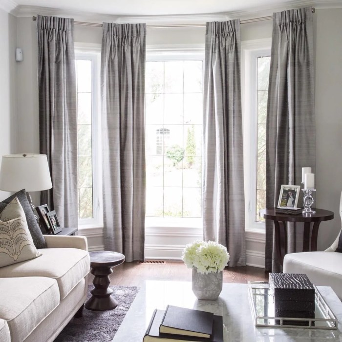 How to decorate a room with bay windows