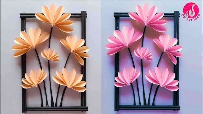 How to make paper hanging decoration