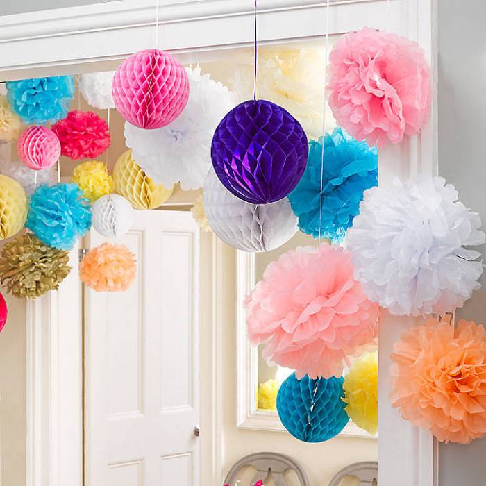 How to make paper hanging decoration