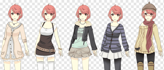 How to dress anime style