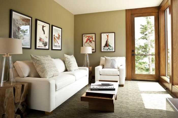 How to decorate a small living room modern